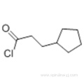 Cyclopentylpropionyl chloride CAS 104-97-2